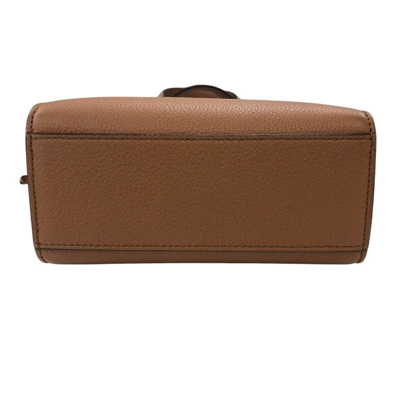 Fendi Go-To Shopper Small 2Way Shoulder Bag in Brown Calf Leather