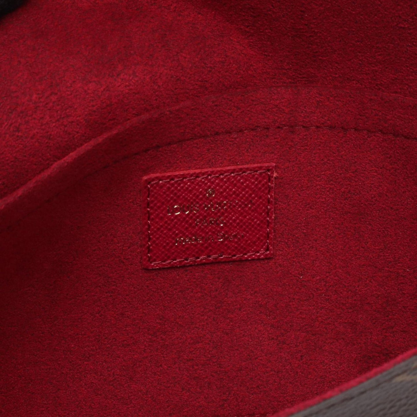 Louis Vuitton Pochette Felicie Shoulder Bag - Fuchsia/Brown