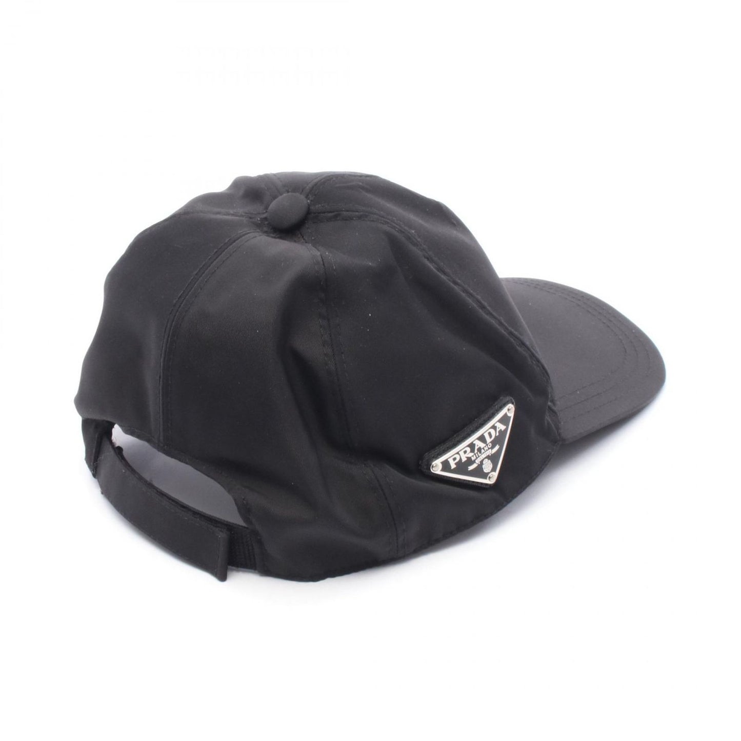 PRADA Re Nylon Baseball Cap - Timeless Black Elegance
