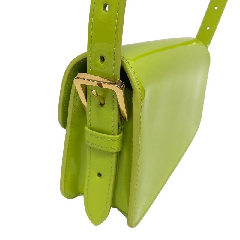 Christian Dior Miss Dior Flap Bag in Apple Green Patent Leather