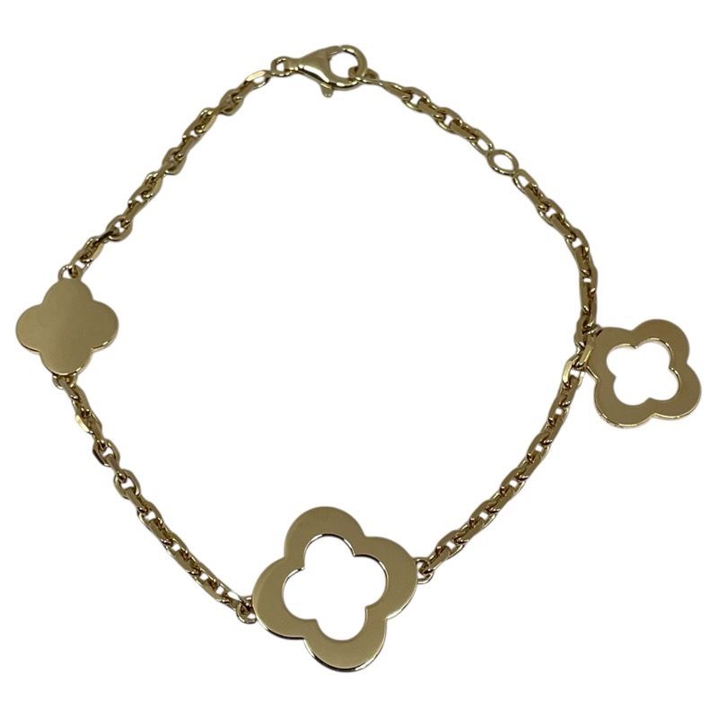 Van Cleef & Arpels Byzantine Alhambra Bracelet 750YG - Exquisite Luxury
