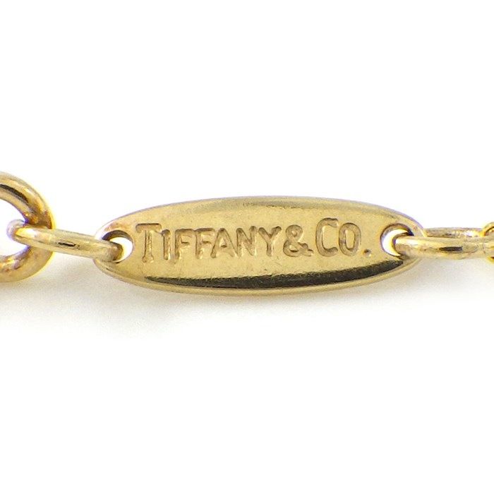 Tiffany & Co. Quadrofoglio Clover Motif Necklace in K18 Yellow Gold