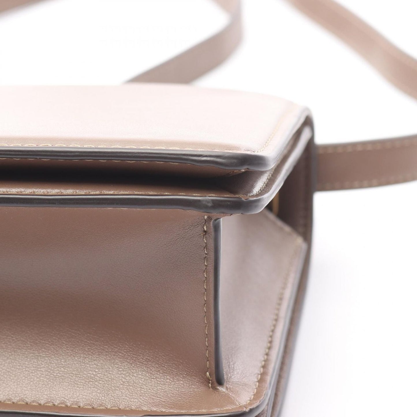 COACH Bandit Shoulder Bag in Greige Leather - Timeless Elegance