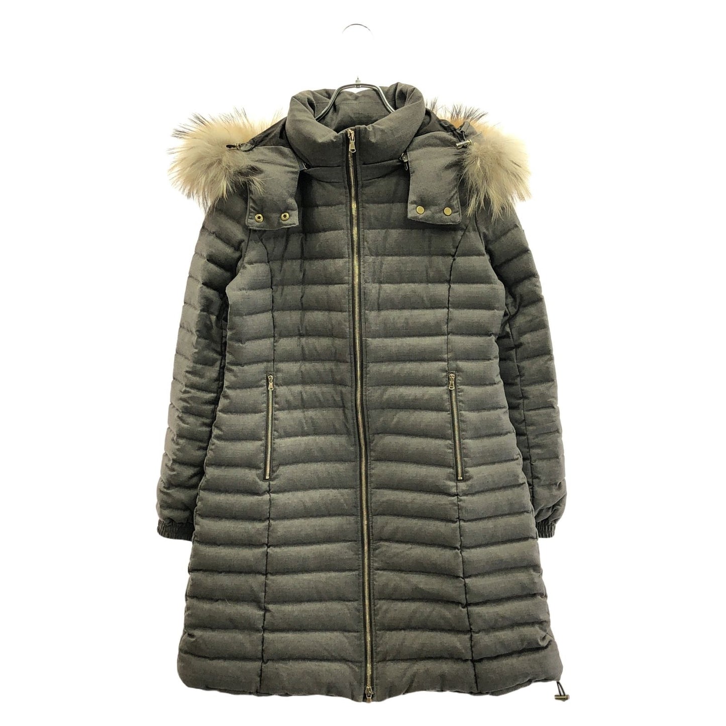 TATRAS Women's Wool Down Coat in Elegant Gray - Size 02