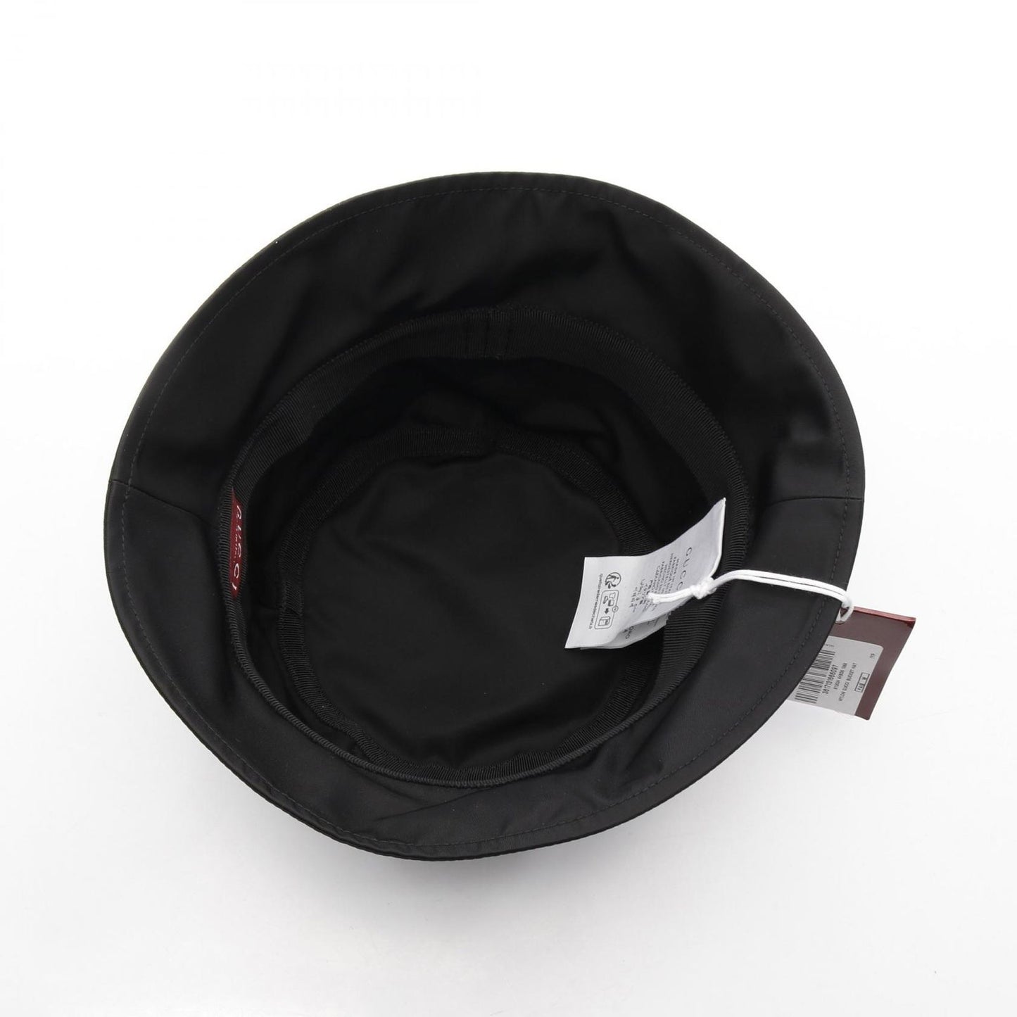 GUCCI Logo Bucket Hat in Black Nylon - Exclusive New Arrival