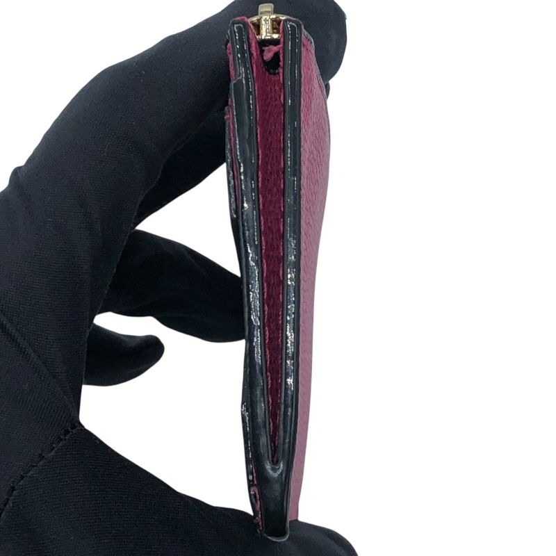 VALEXTRA Magenta Fragment Case with Gold Hardware - Exquisite Craftsmanship