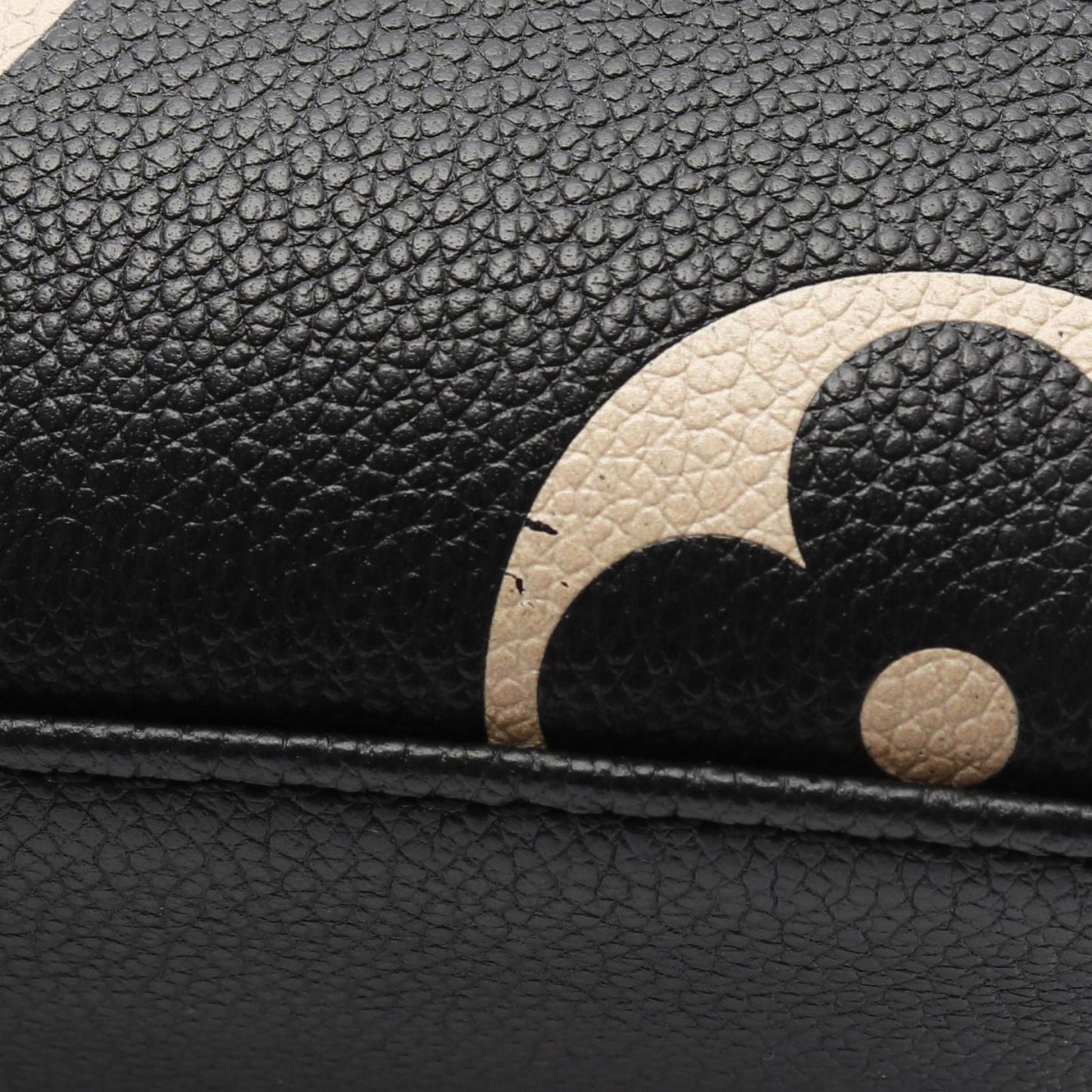 Louis Vuitton Petit Palais PM Bi-Color Handbag - Black/Beige Leather