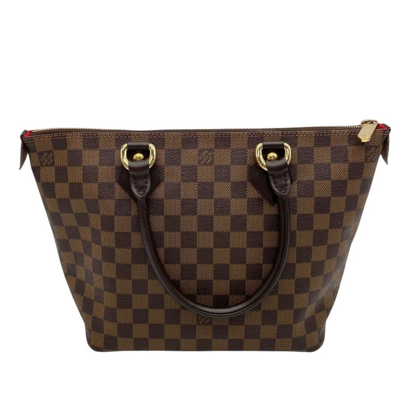 Louis Vuitton Saleya PM Brown Damier Canvas Handbag - Exquisite Craftsmanship