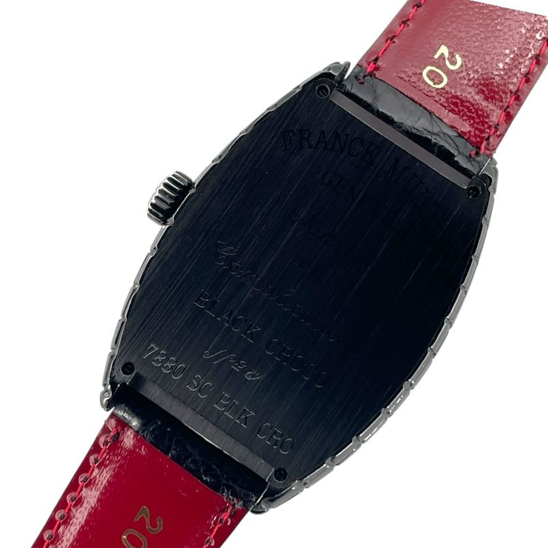 FRANCK MULLER TonuCarbex Black Croco 7880SCBLKCRO Automatic Watch