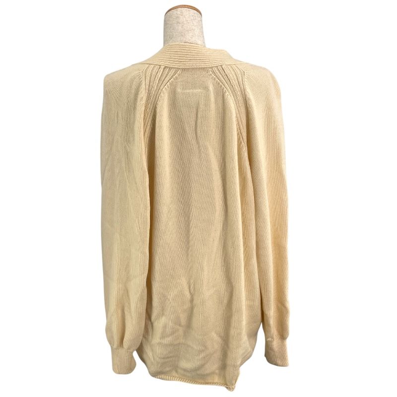 Martin Margiela Ivory Wool Knit Cardigan - Exquisite Craftsmanship
