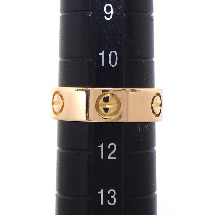 Cartier Love Ring Classic Model B4084851 in K18 Pink Gold