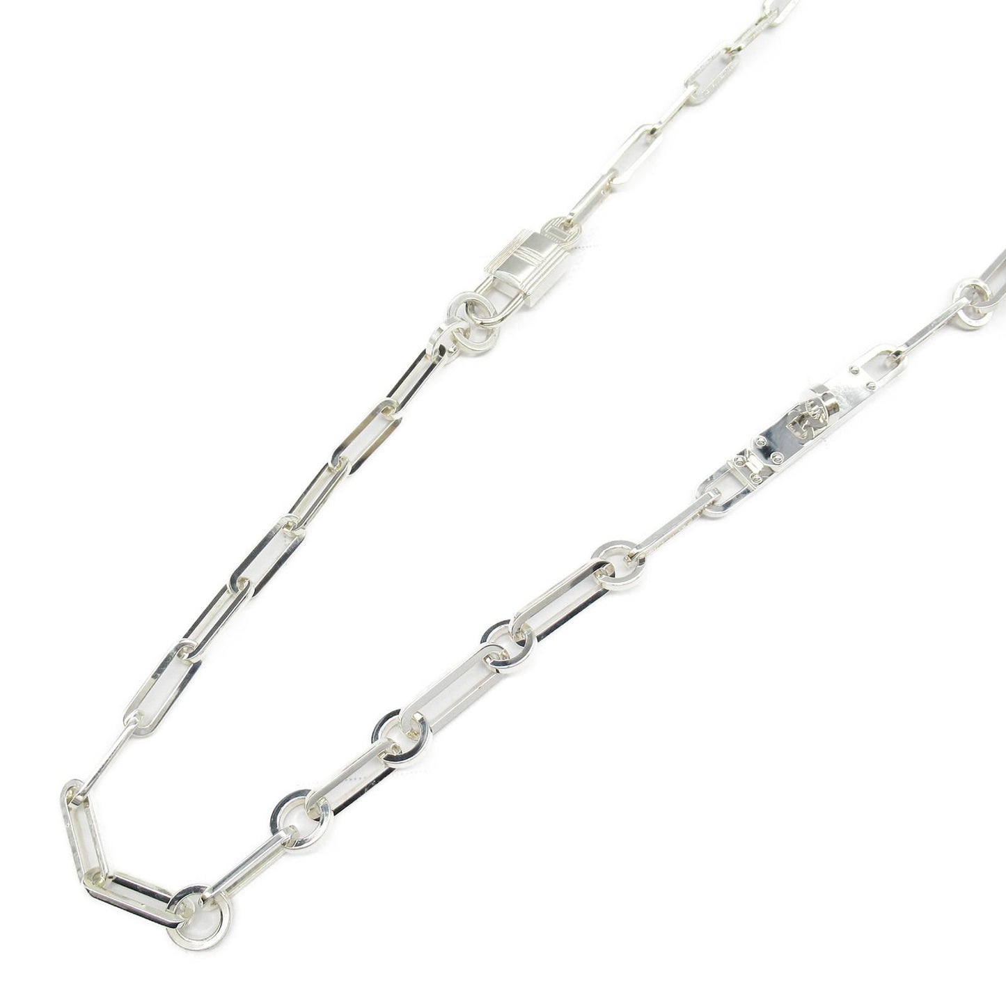 HERMES Kelly Chain Necklace in Silver 925 - Timeless Elegance