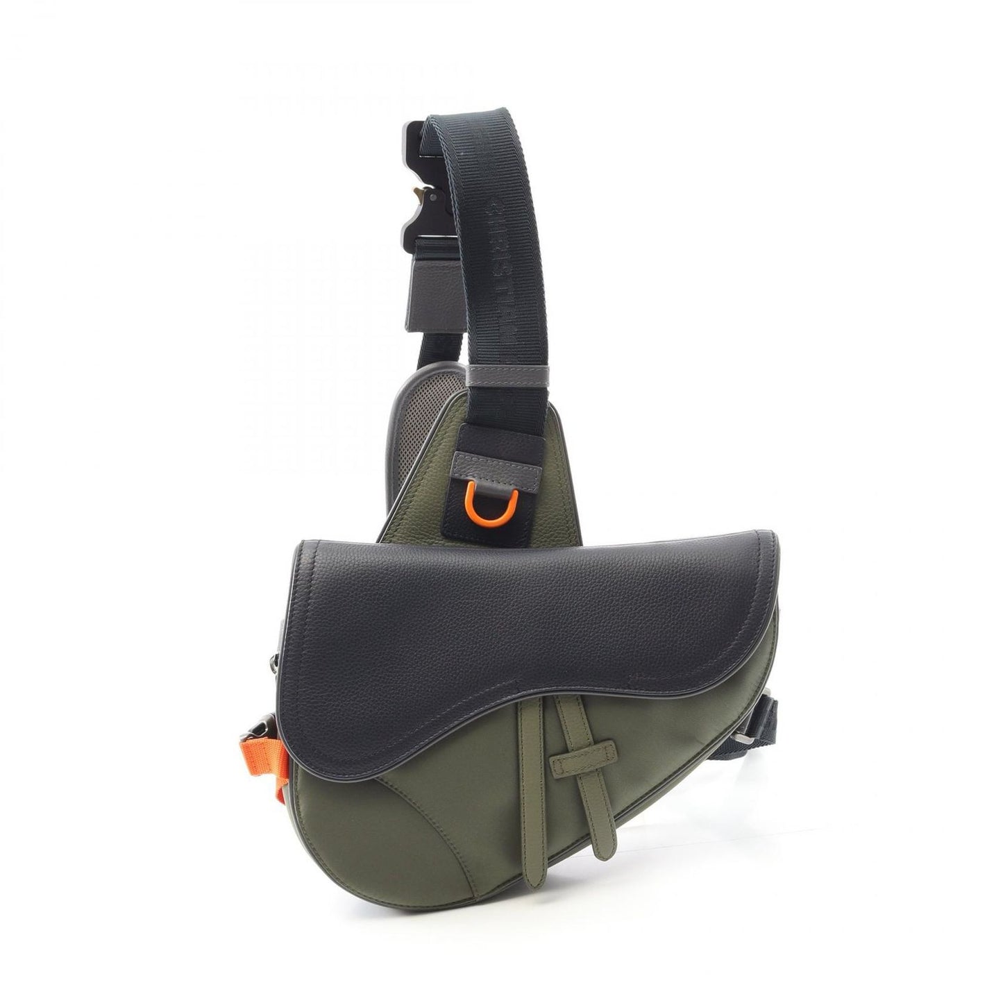 Dior x Sacai Saddle Mini Bag - Exclusive Khaki/Navy