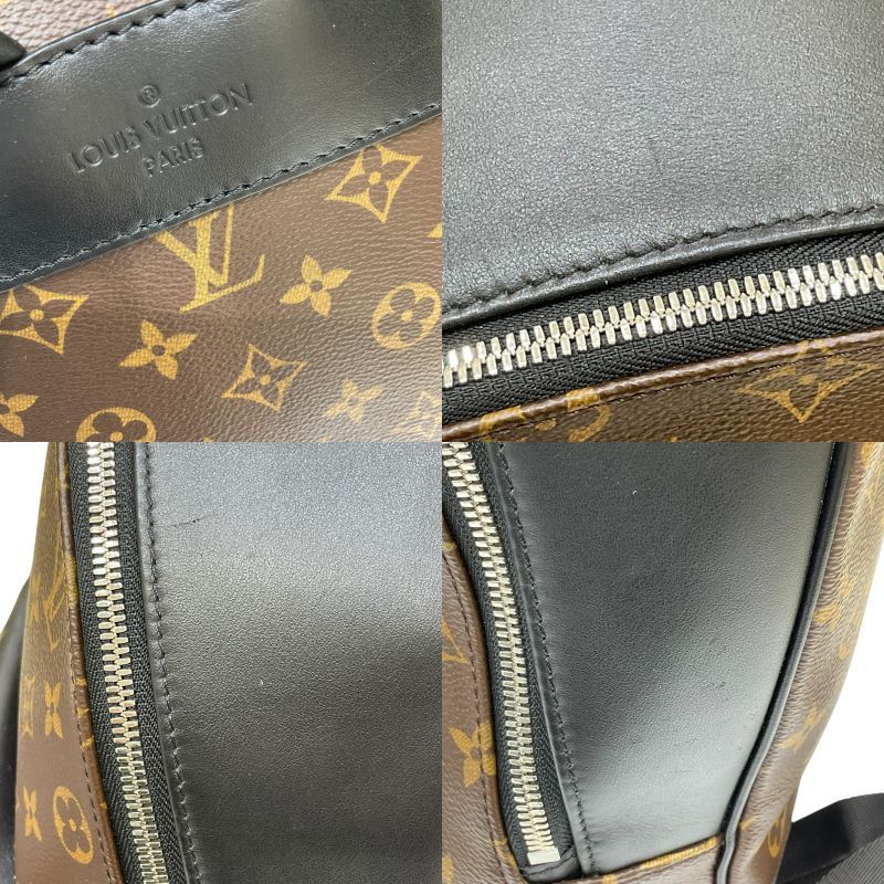Louis Vuitton Josh NV Backpack - Brown & Black Monogram Macassar