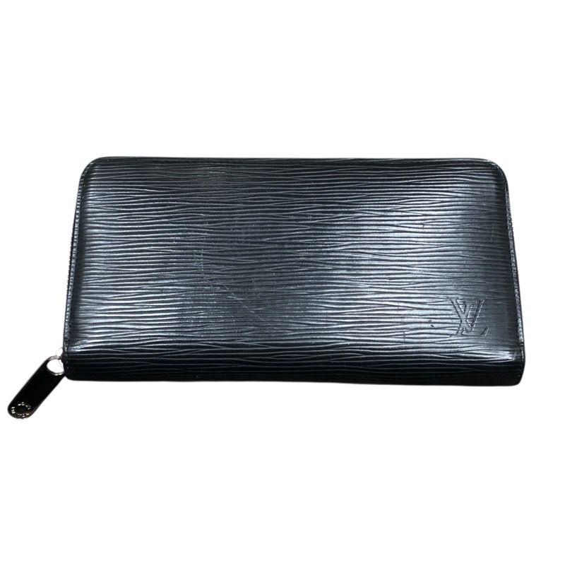 Louis Vuitton Zippy Wallet M61857 in Noir Epi Leather - Men's Luxury