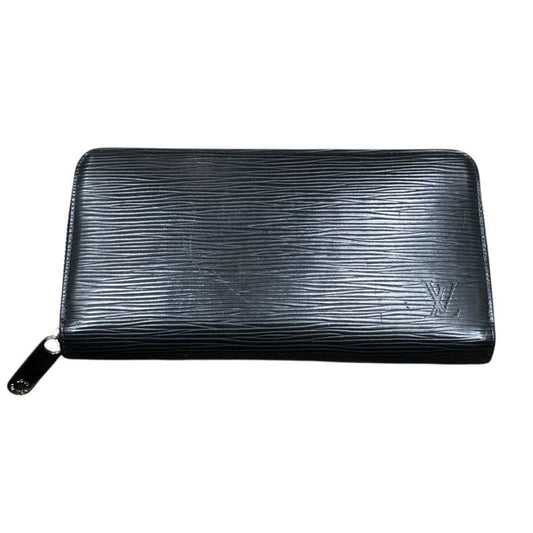 Louis Vuitton Zippy Wallet M61857 in Noir Epi Leather - Men's Luxury