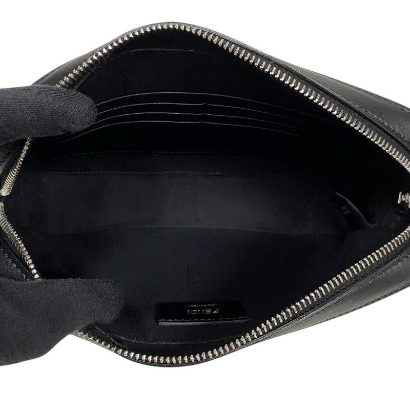 Fendi Medium Camera Case in Black PVC - Exclusive Luxury Shoulder Bag