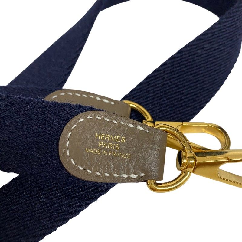 HERMES Evelyne TPM in Etoupe with Gold Hardware - Exquisite Craftsmanship