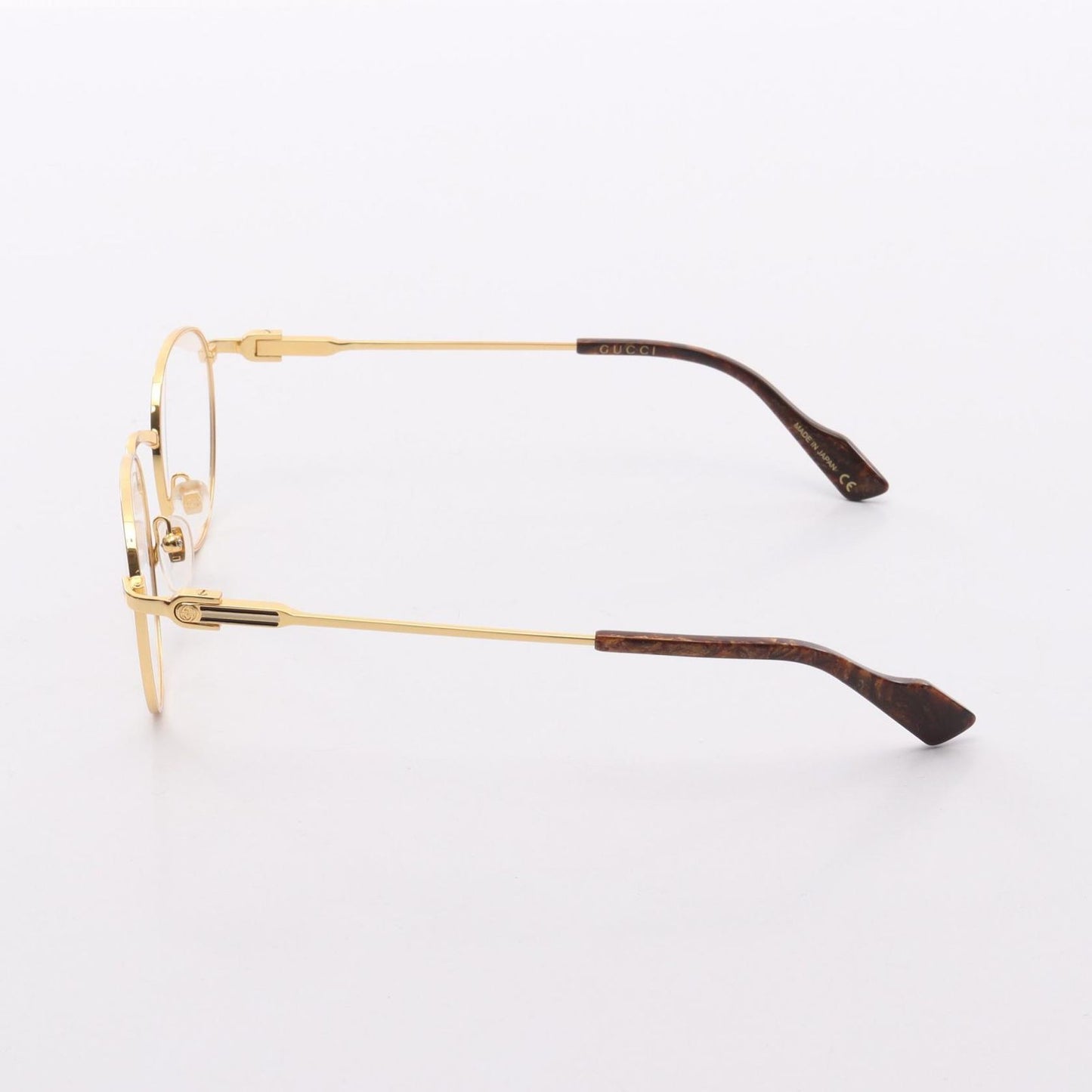 GUCCI Gold-Toned Eyewear - Timeless Elegance for Women