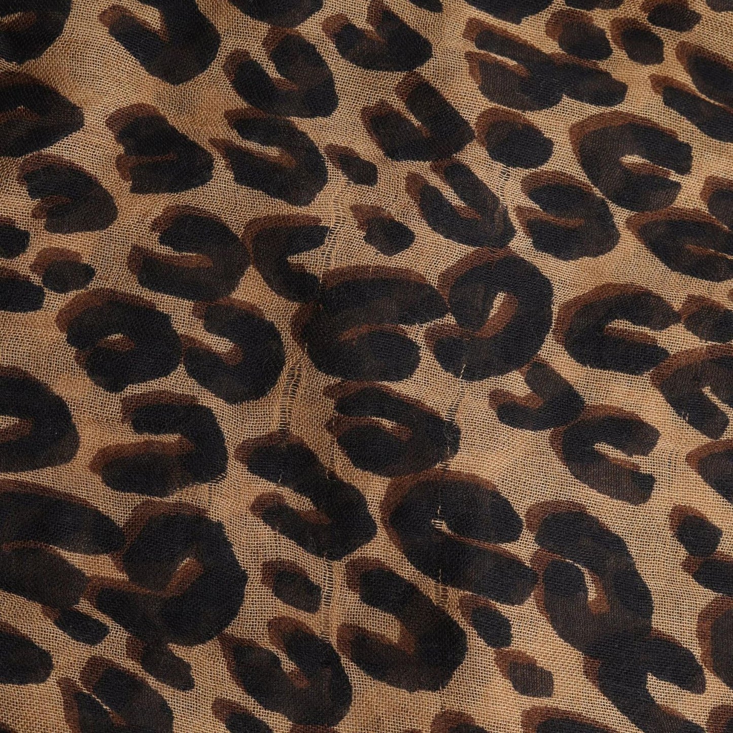 Louis Vuitton Leopard Echarpe in Silk & Cashmere - Timeless Elegance