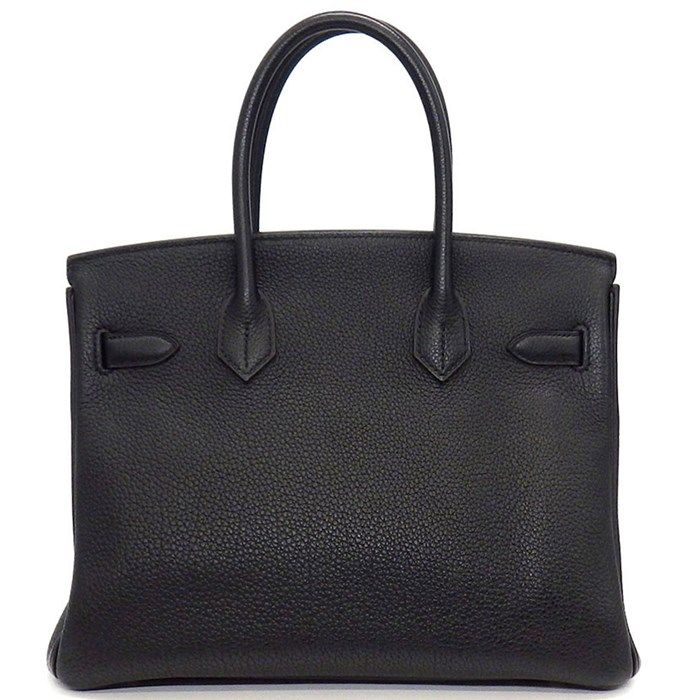 HERMES Birkin 30 Bag - 2019 Black Togo with Rose Gold Hardware