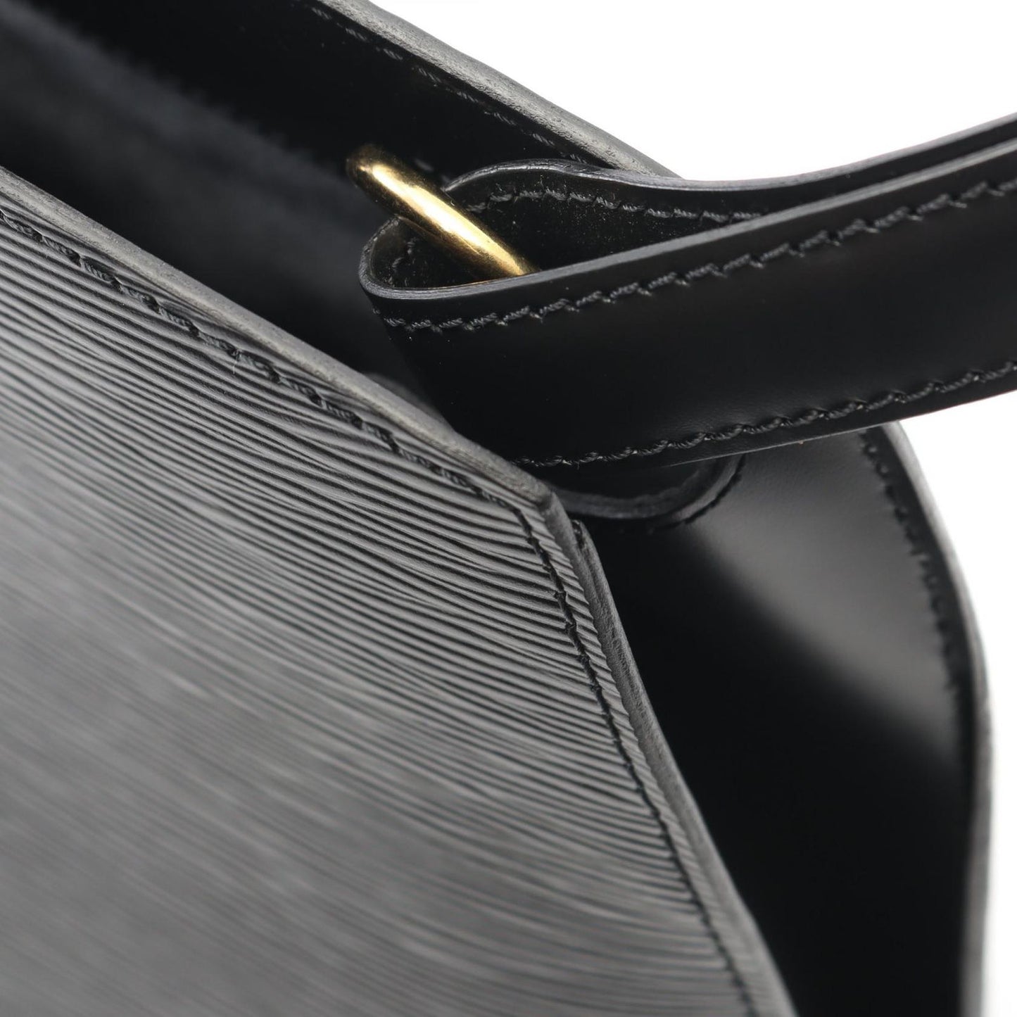 Louis Vuitton Cluny Epi Noir Shoulder Bag - Timeless Elegance