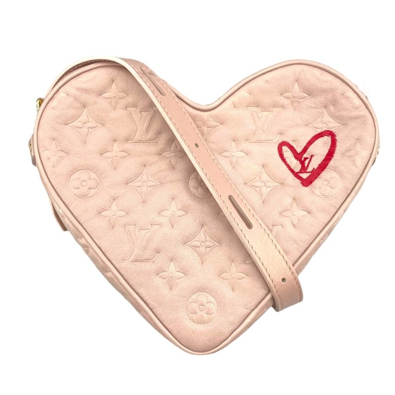 Louis Vuitton Sac Coeur Falling in Love Heart Box M58738 Pink Leather