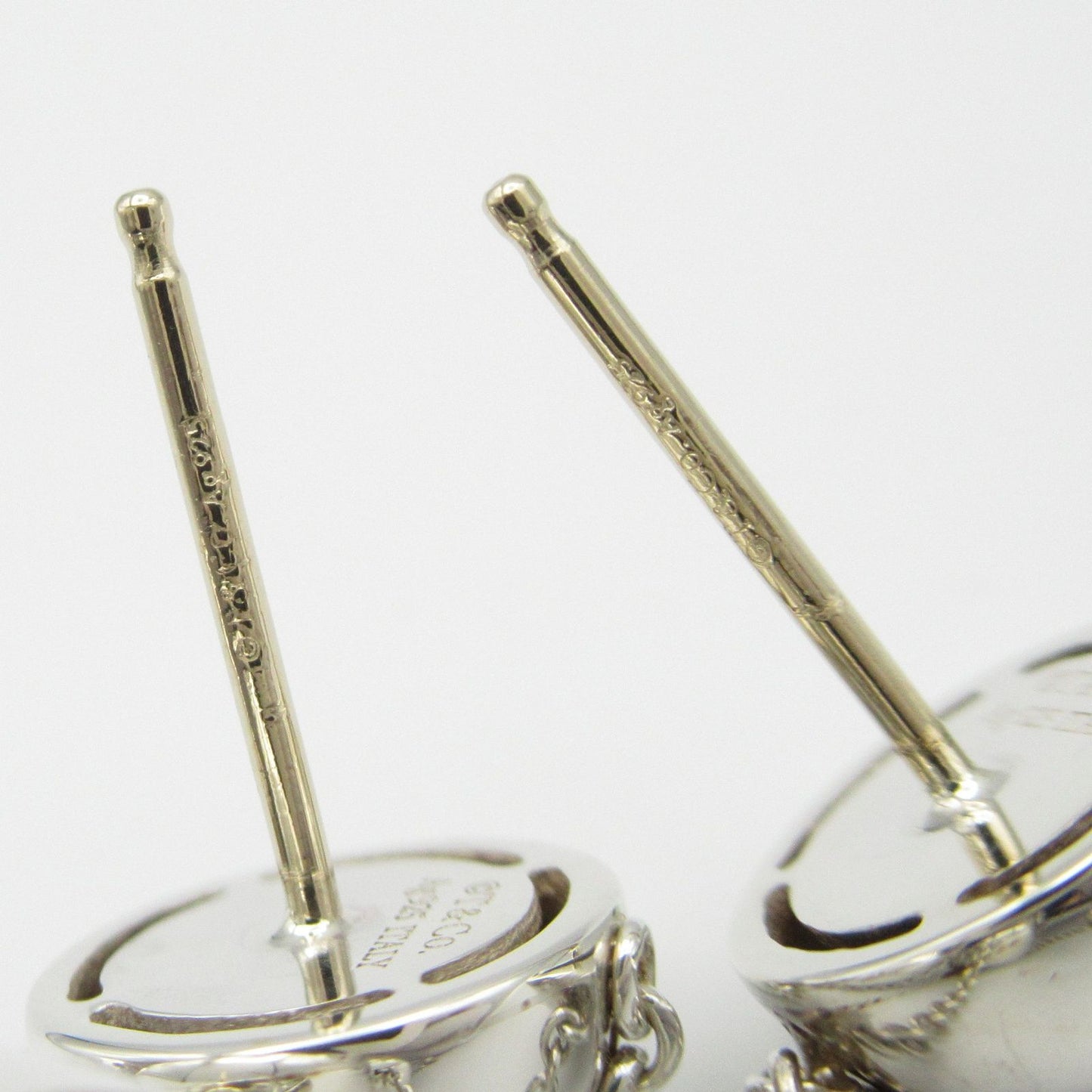 TIFFANY & CO Hardware Triple Drop Earrings - Exquisite Silver Elegance