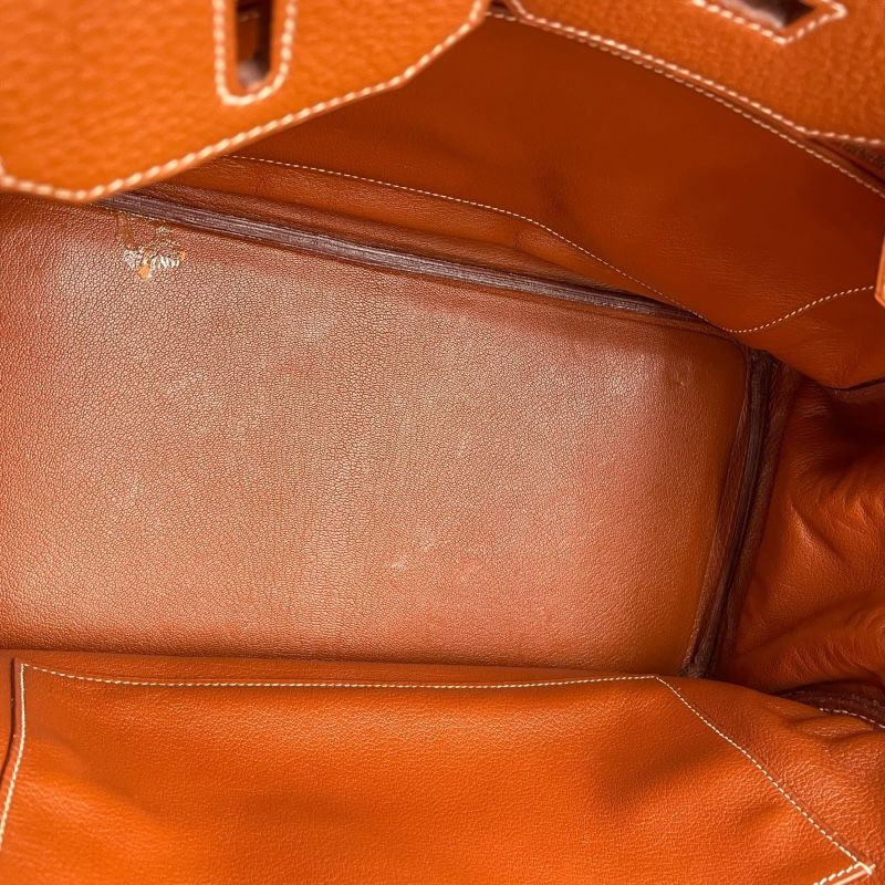 HERMES Birkin 35 in Fauve with Gold Hardware - Timeless Elegance