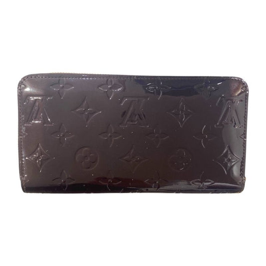 Louis Vuitton Zippy Wallet M93522 in Bordeaux Monogram Vernis