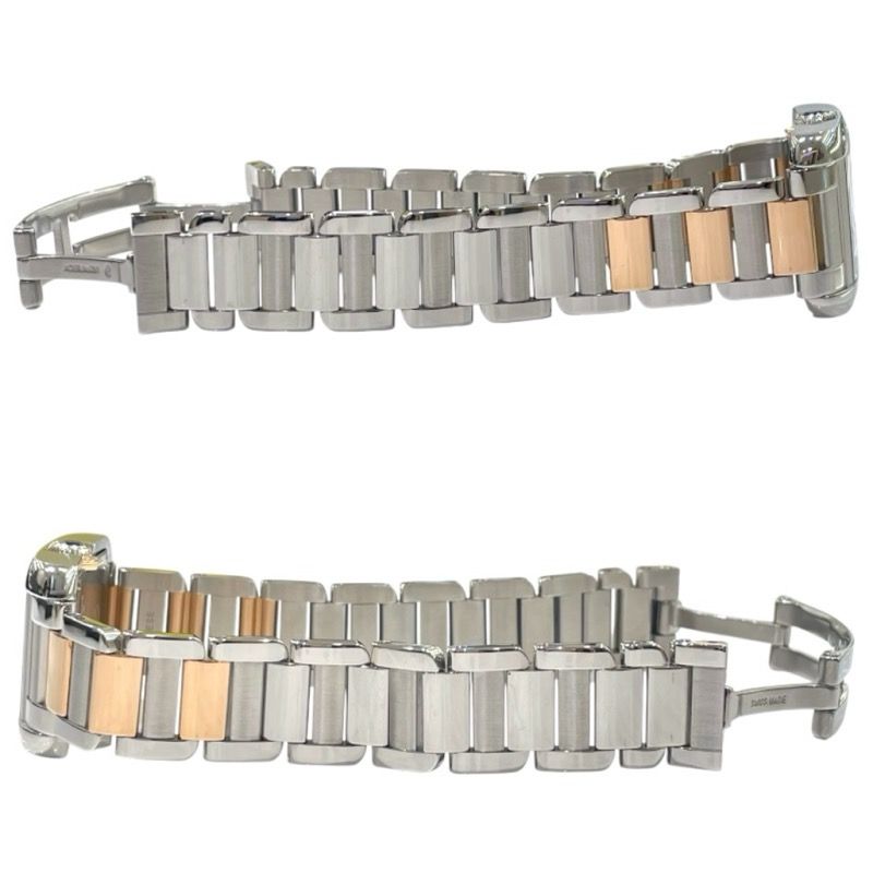 Cartier Tank Anglaise SM W5310019 Silver PG/SS Ladies Watch