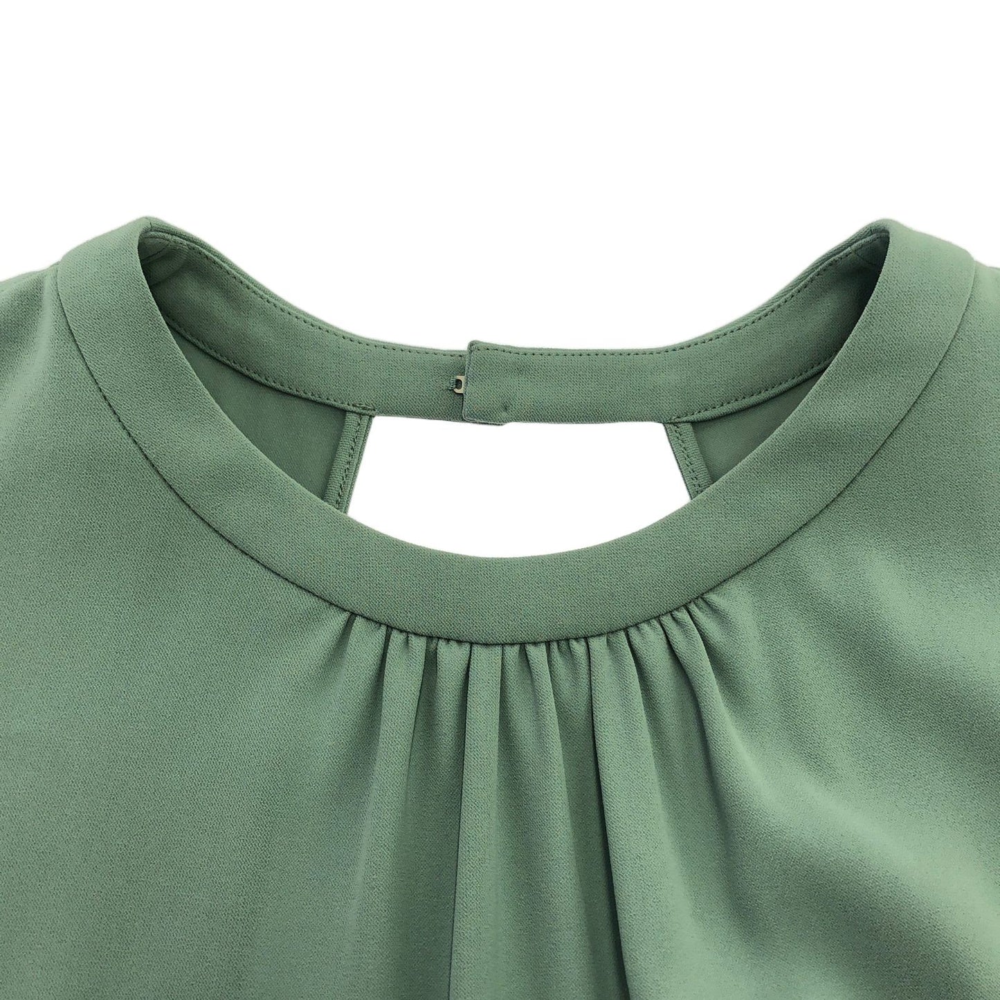 FOXEY NEW YORK Light Green Sleeveless Dress - Elegant Sophistication