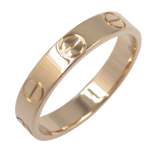 Cartier Mini Love Ring in 18K Pink Gold - Timeless Elegance