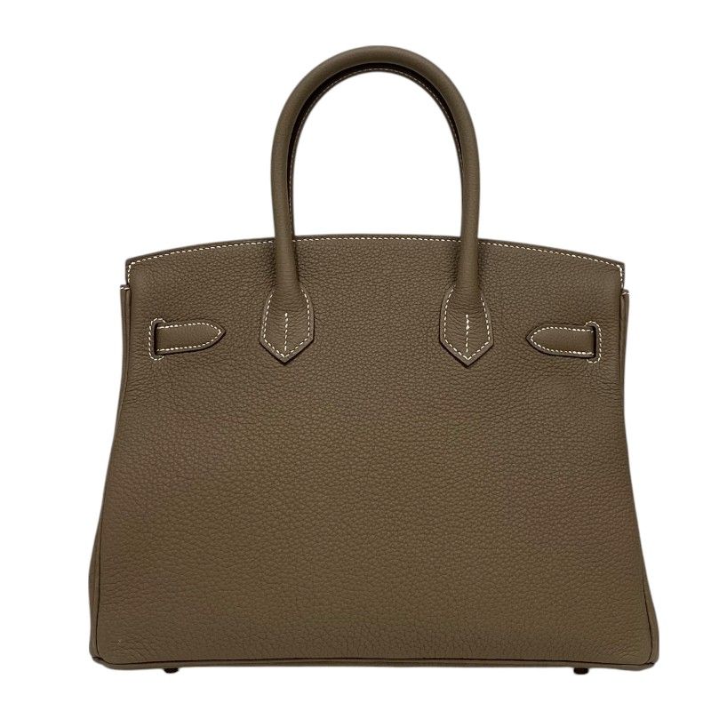 HERMES Birkin 30 in Etoupe with Gold Hardware - Iconic Luxury Handbag