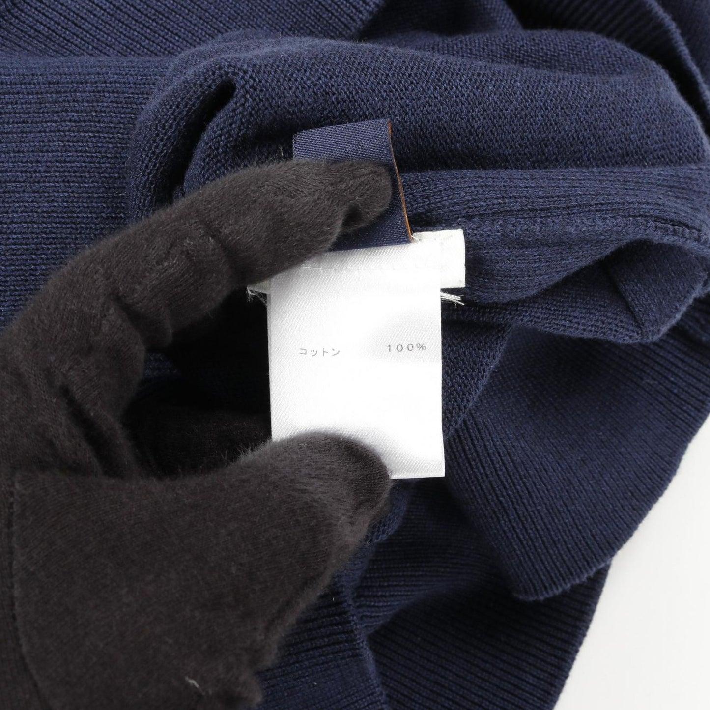 Louis Vuitton LV Circle Logo Hoodie - Navy Cotton, Size S