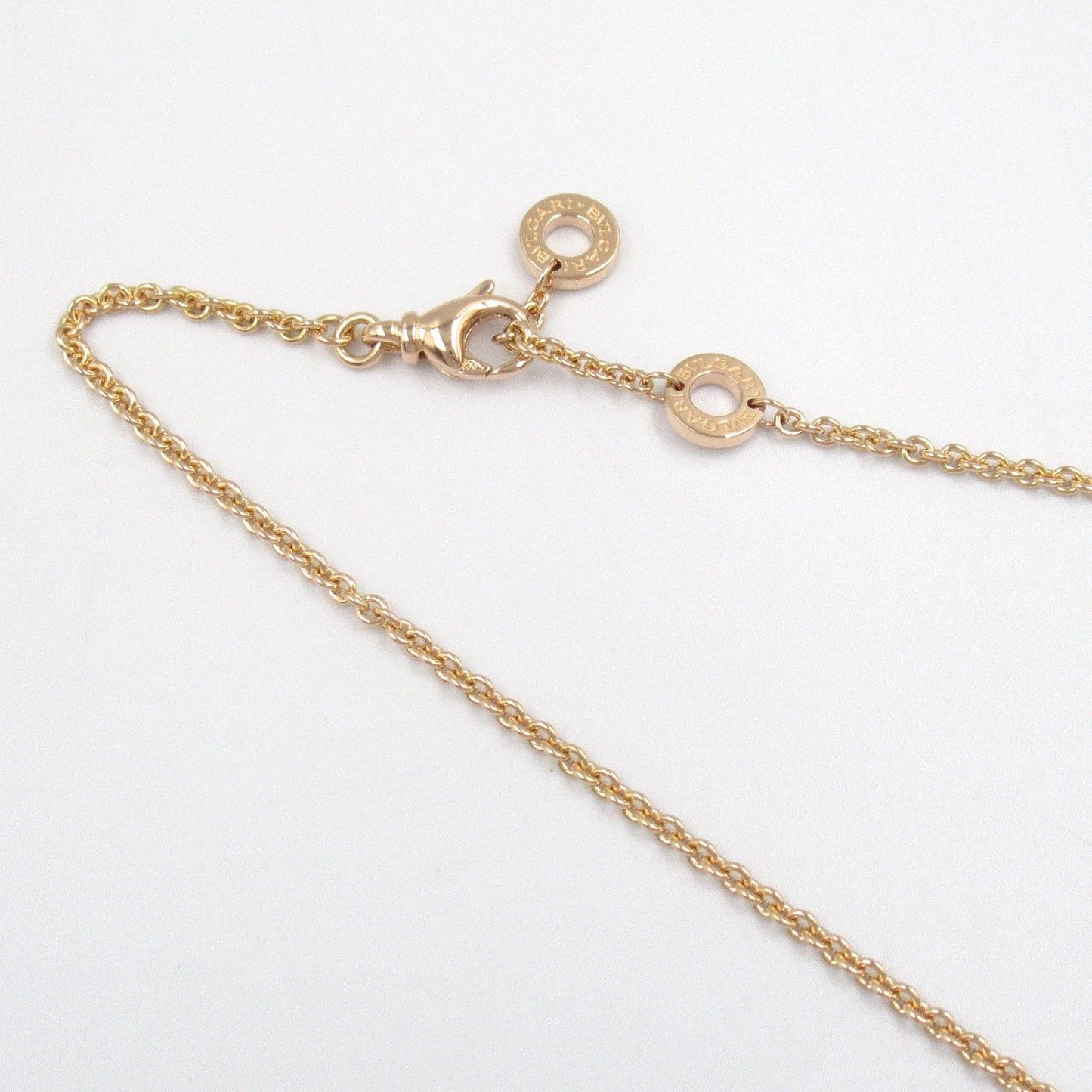 BVLGARI Bvlgari Necklace with Onyx and Diamonds in 18K Pink Gold