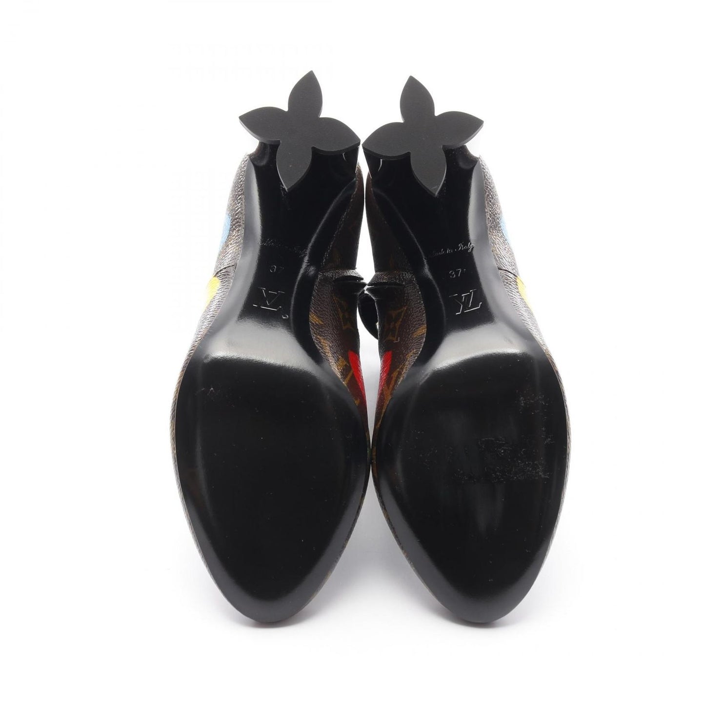 Louis Vuitton LV × YK Painted Dot Short Boots - Size 37