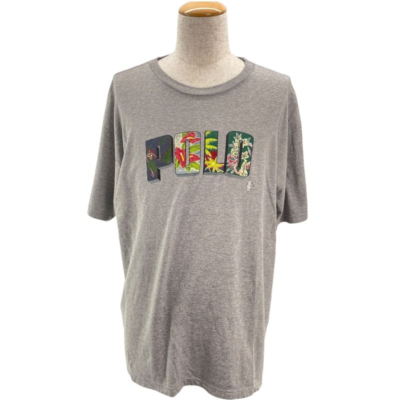 POLO RALPH LAUREN Logo T-Shirt in Grey - Men's Cotton Tee