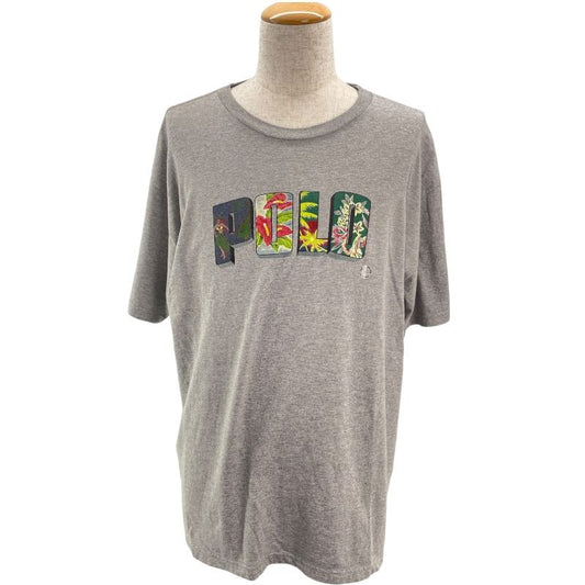 POLO RALPH LAUREN Logo T-Shirt in Grey - Men's Cotton Tee