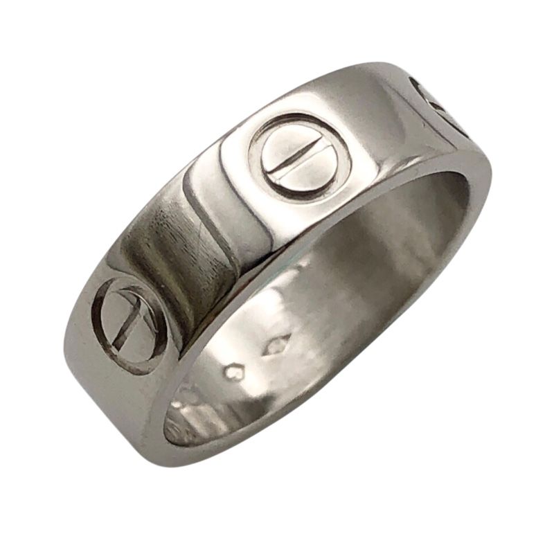 Cartier Love Ring in Platinum Pt950 - Timeless Elegance