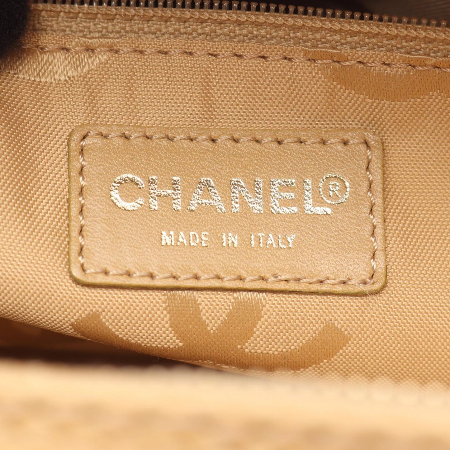 CHANEL Wild Stitch Tote Bag in Beige Leather - Timeless Elegance