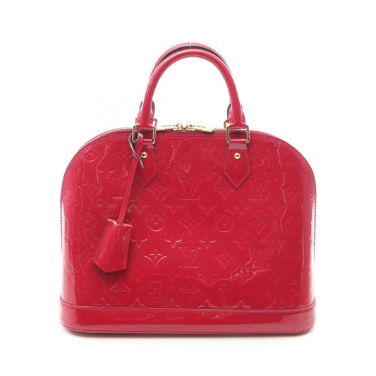 Louis Vuitton Alma PM Monogram Vernis Handbag in Magenta