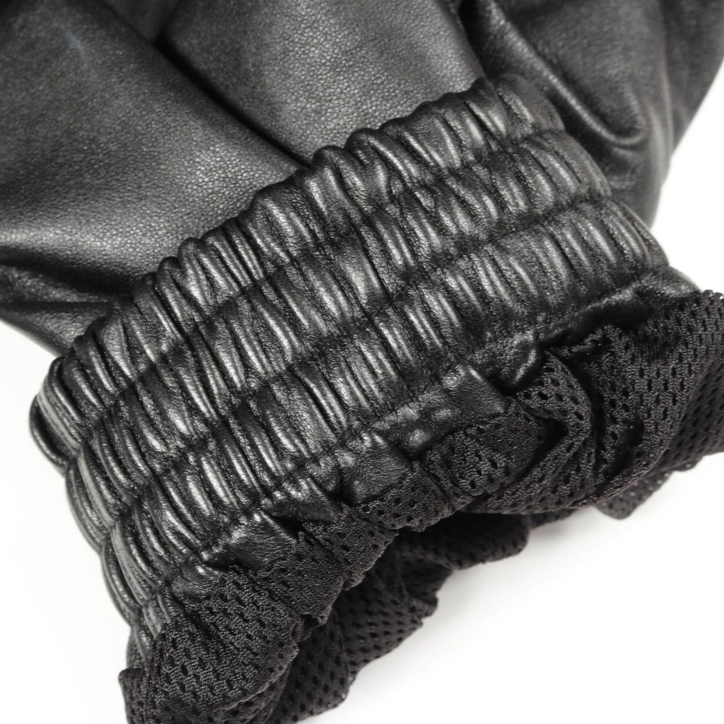 BALENCIAGA 3B Sports Icon Track Jacket in Luxurious Black Leather