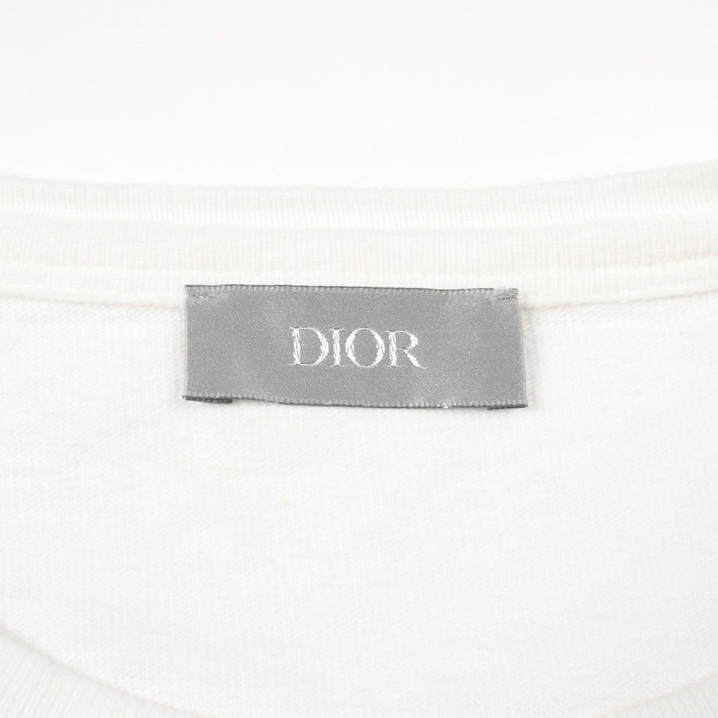 Dior Cotton T-Shirt - Timeless Elegance in White