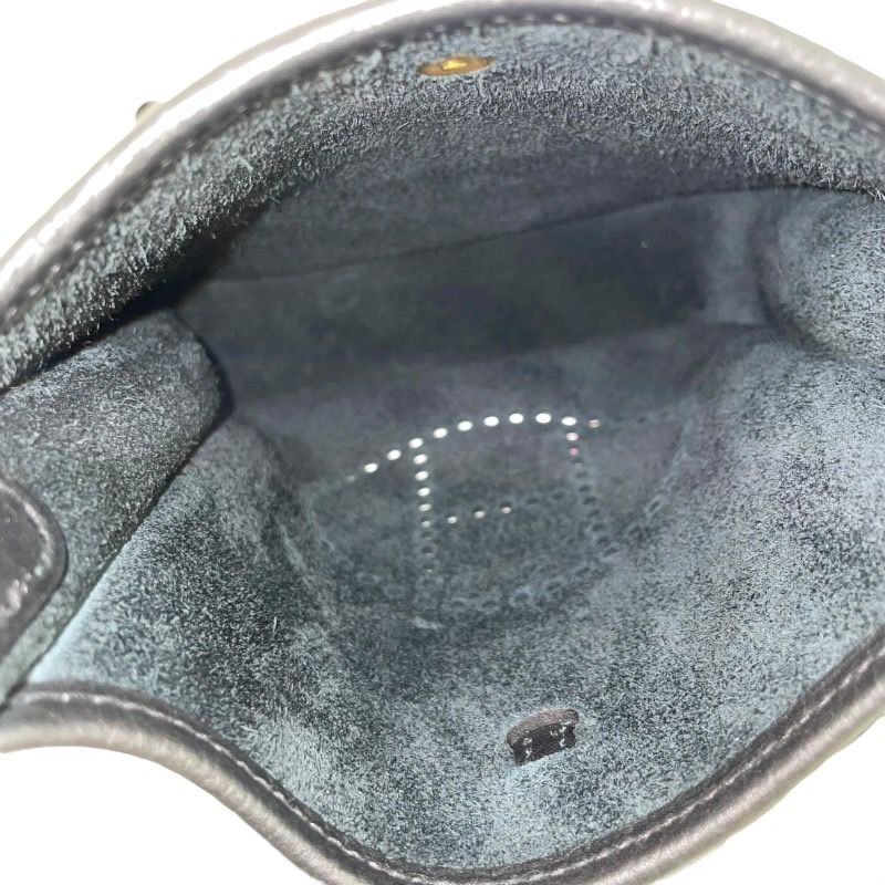 HERMES Evelyne TPM Black Togo Leather Shoulder Bag with Gold Hardware