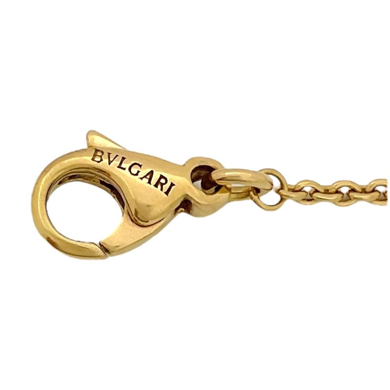 BVLGARI B.zero1 Necklace K18PG & White Ceramic - Timeless Elegance