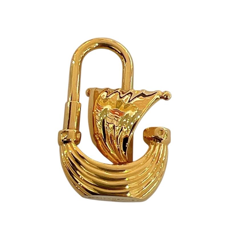 HERMES Yacht Cadena Gold Metal Accessory for Women