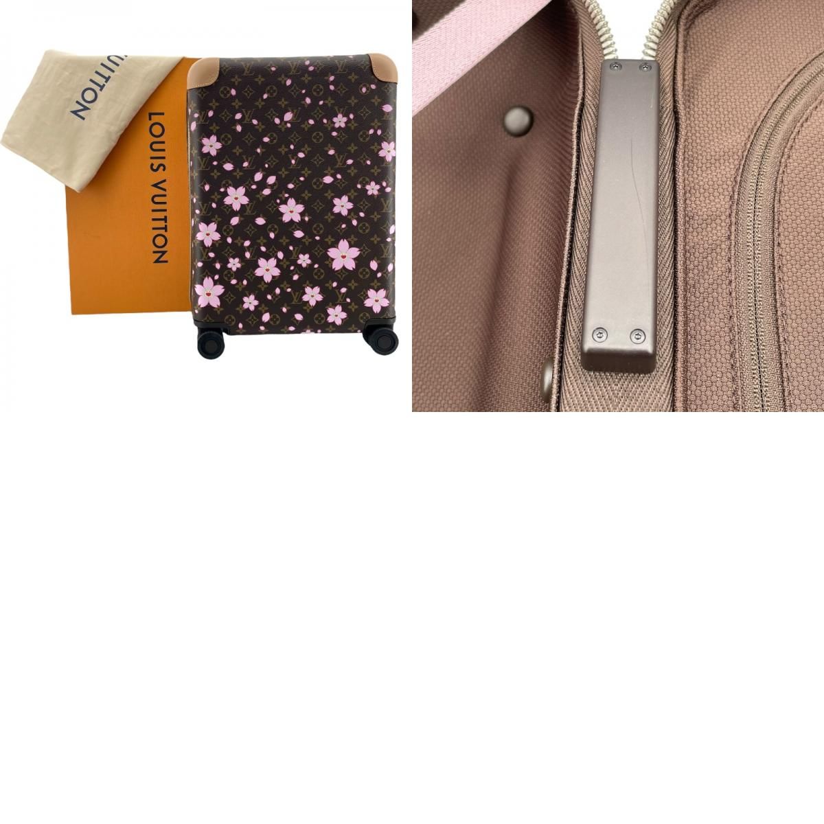 Louis Vuitton Horizon 55 Monogram Cherry Blossom Suitcase