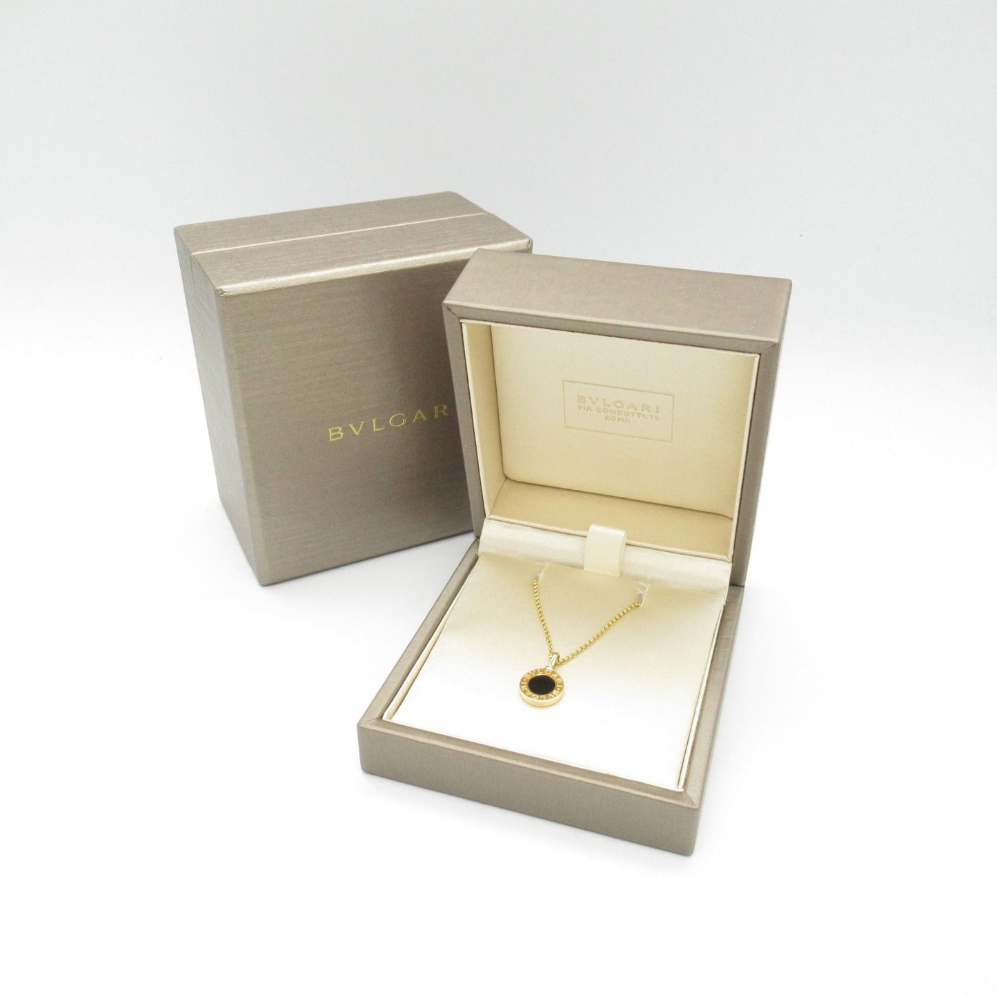 BVLGARI Bvlgari Necklace with Onyx in 18K Yellow Gold