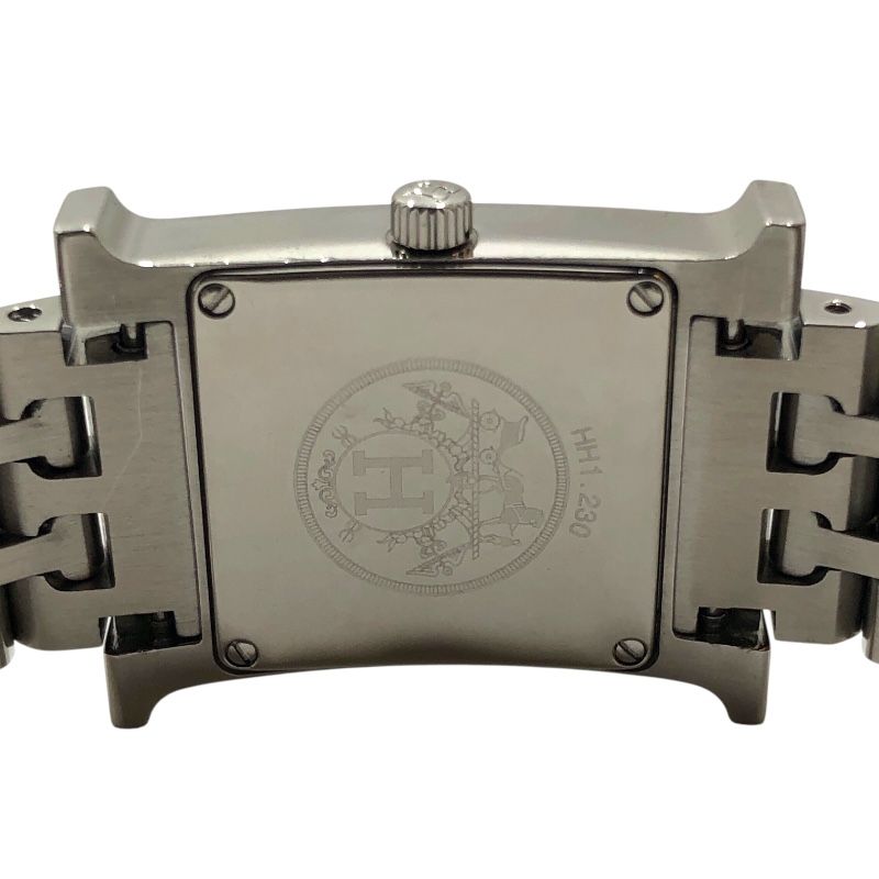 HERMES H-Watch HH1.230 Silver Stainless Steel Ladies Timepiece